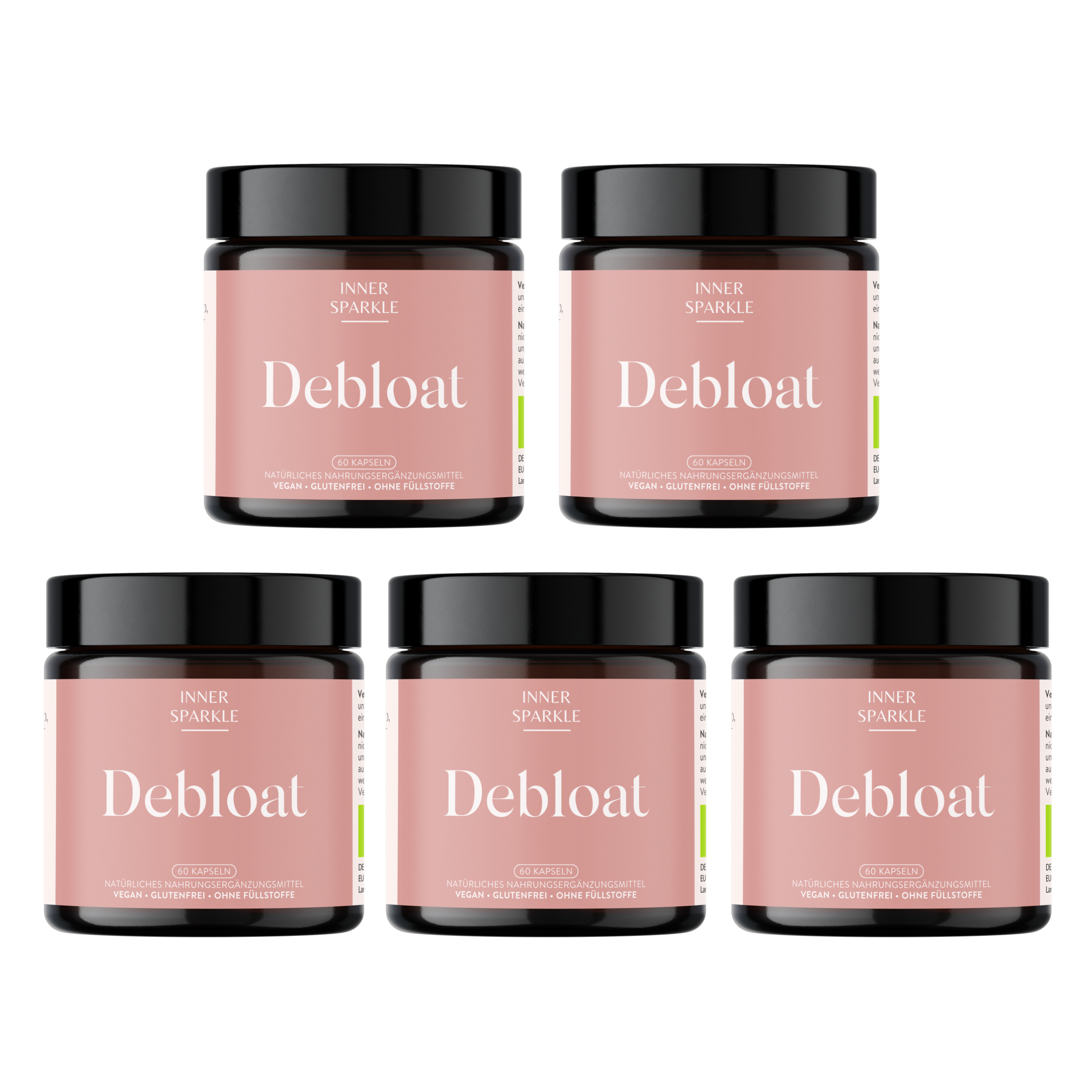 Debloat 5x Bundle "Bauchwohl"