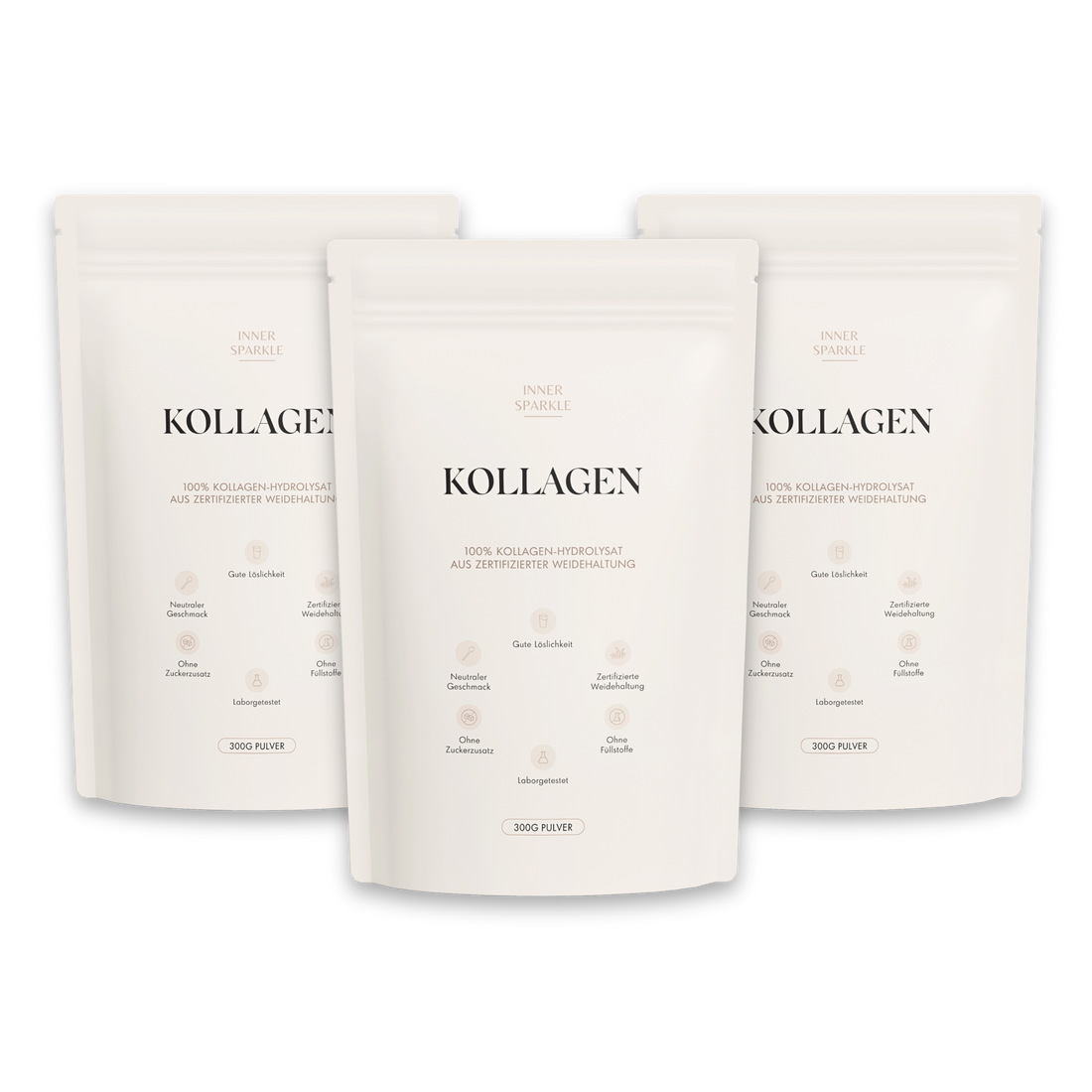 Kollagen Hydrolysat 3x Bundle