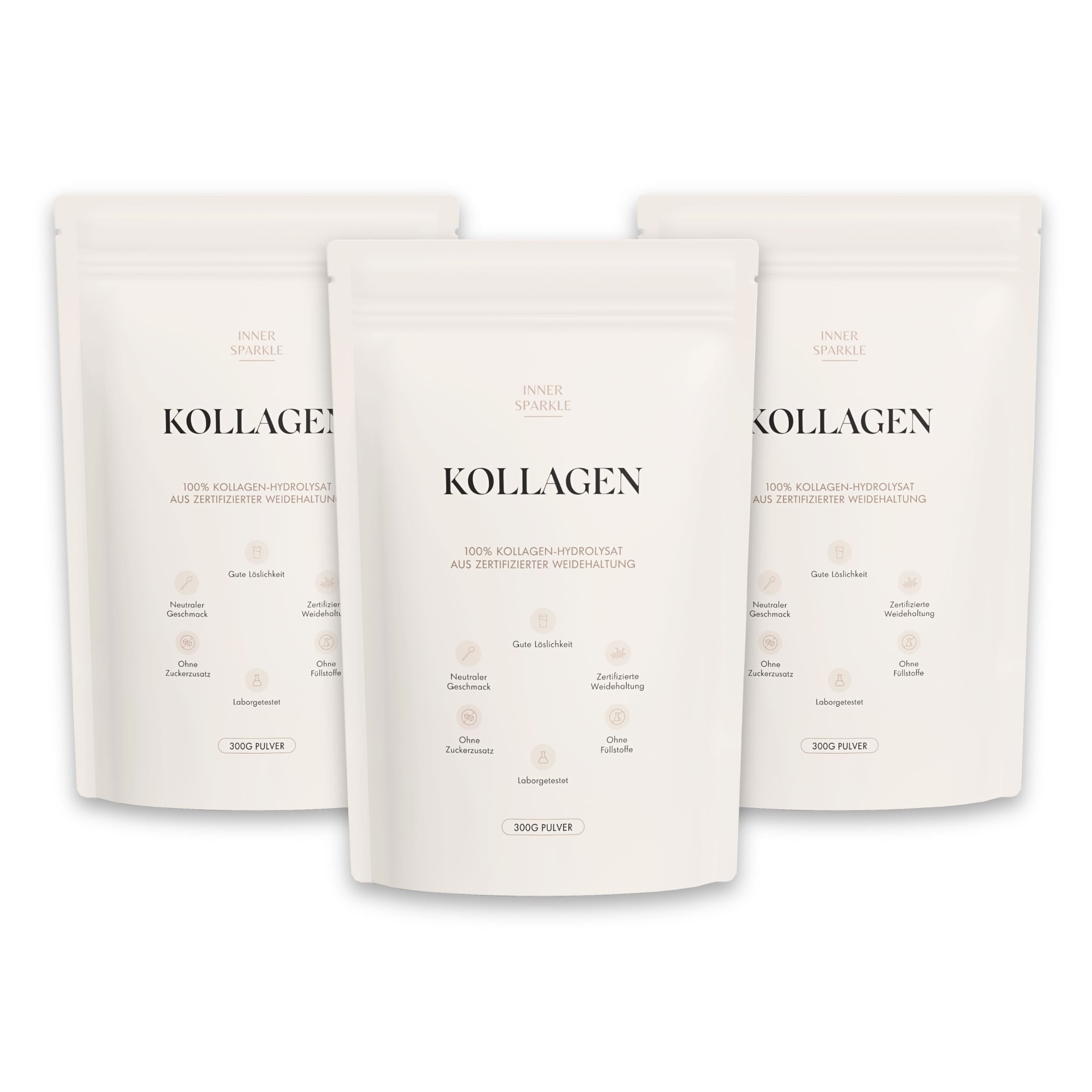 Kollagen Hydrolysat 3x Bundle