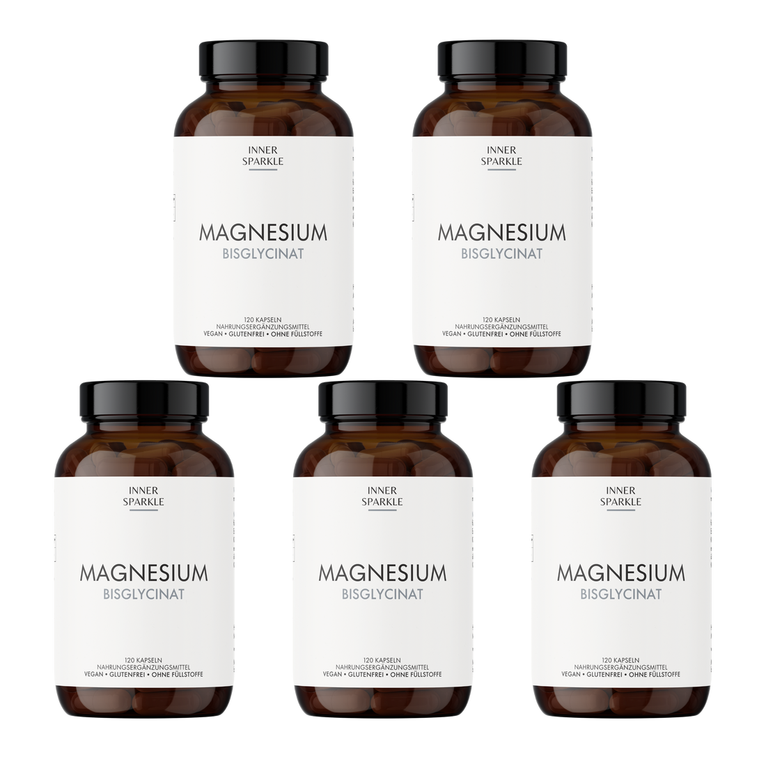 Magnesiumbisglycinat 5x Bundle