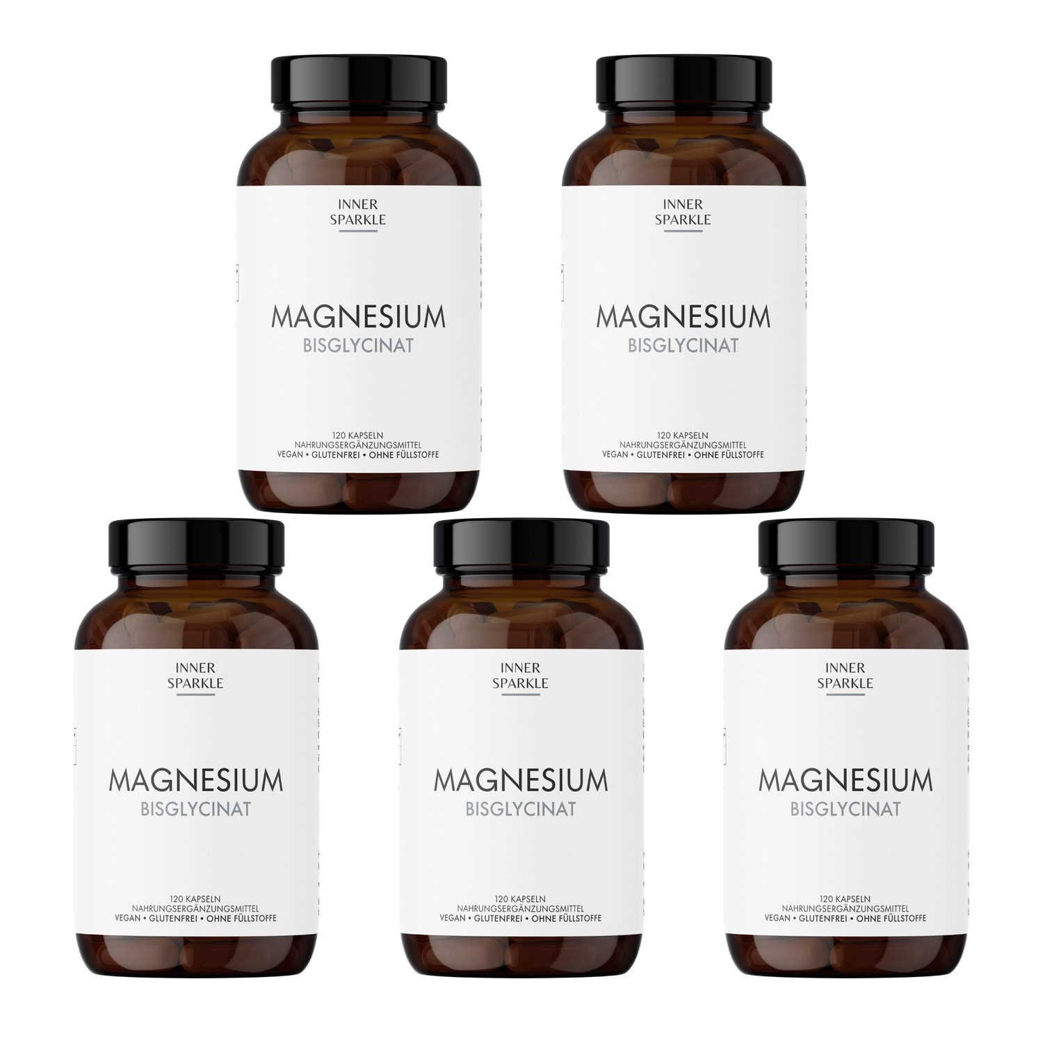 Magnesium Bisglycinate 5x Bundle