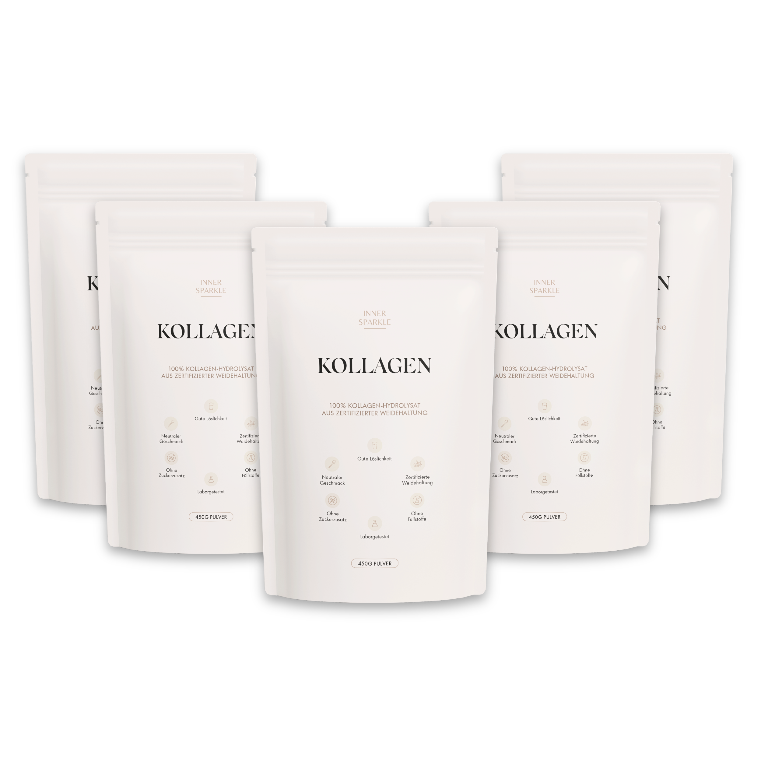 Kollagen Hydrolysat 5x Bundle