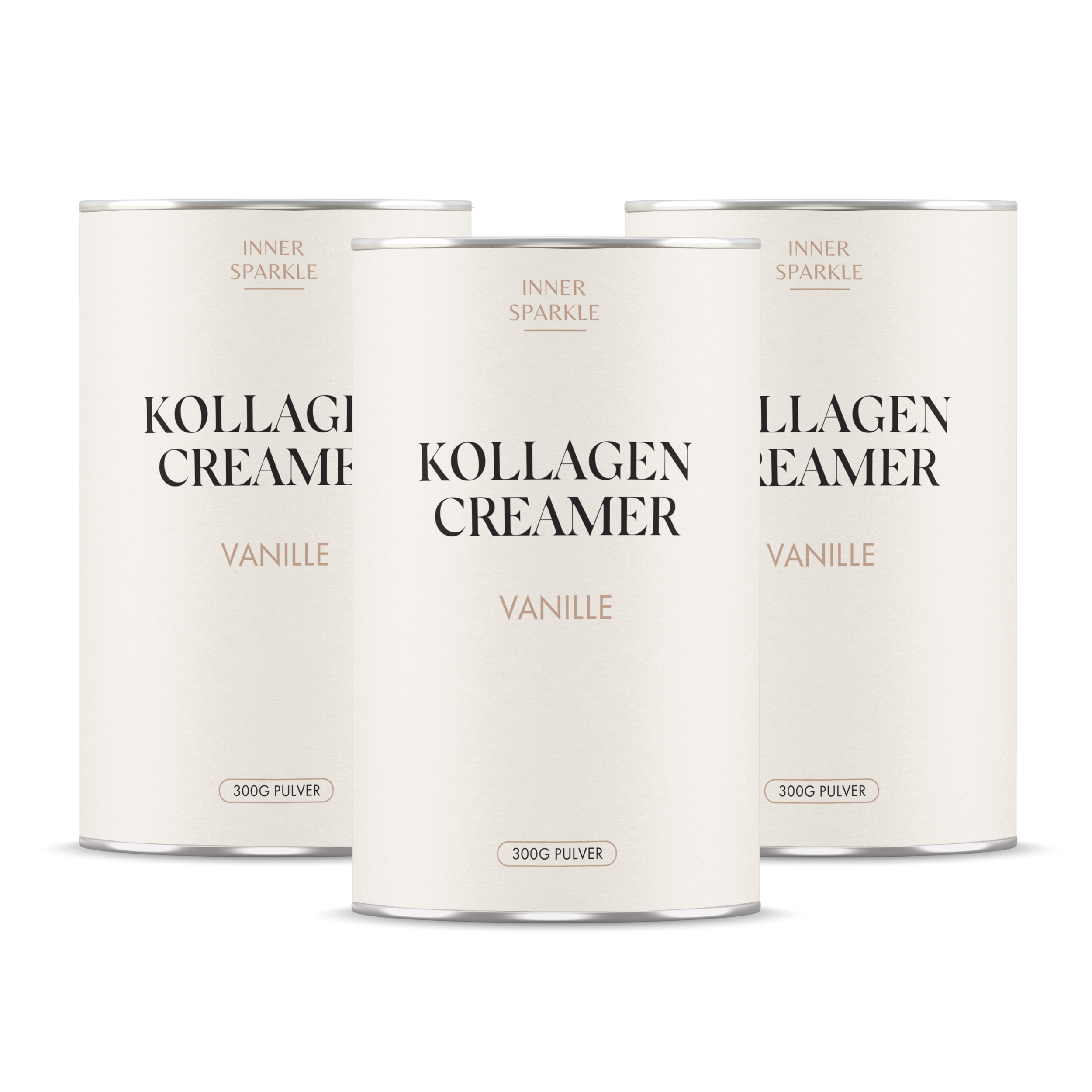 Kollagen Creamer Vanille 3x Bundle