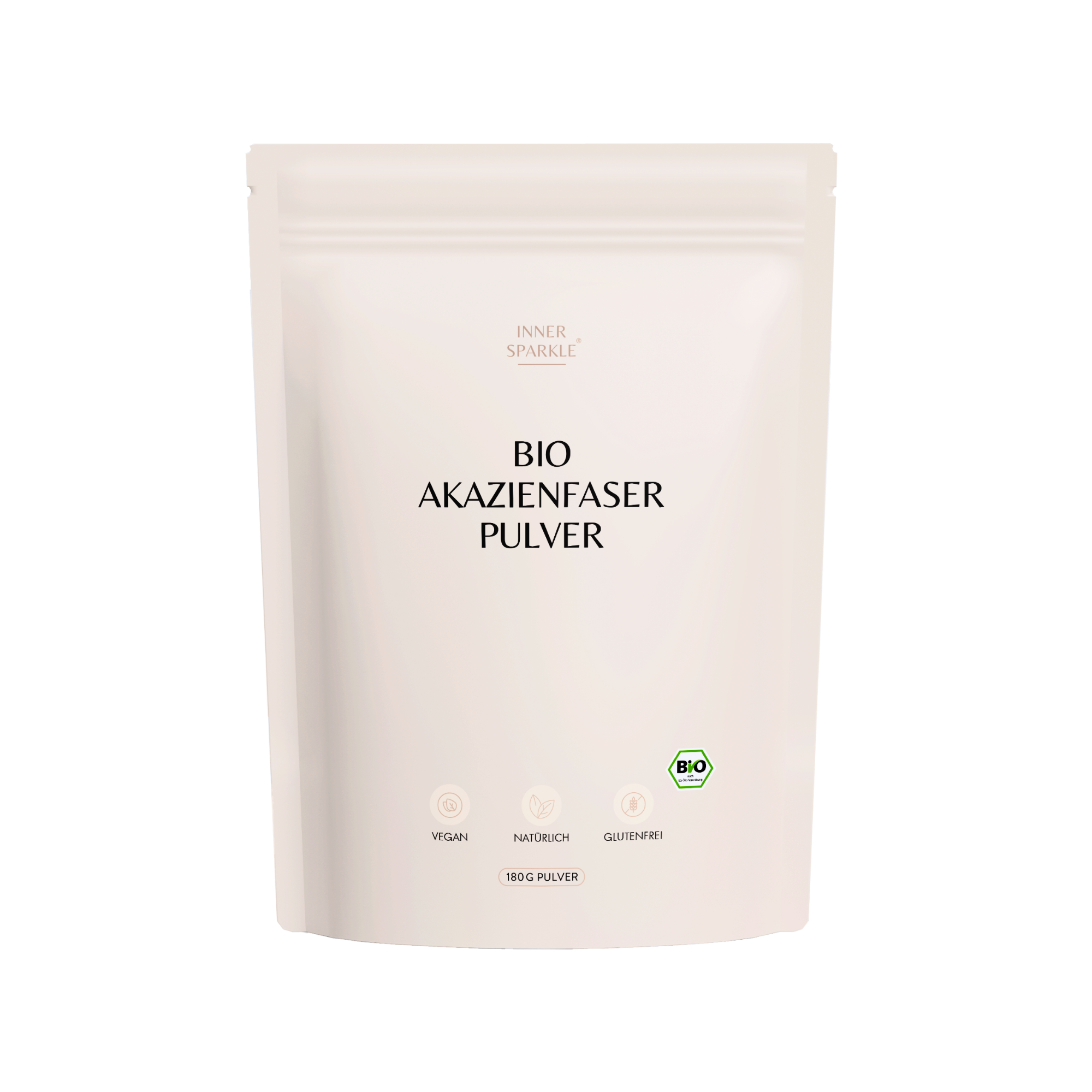Organic acacia fiber powder