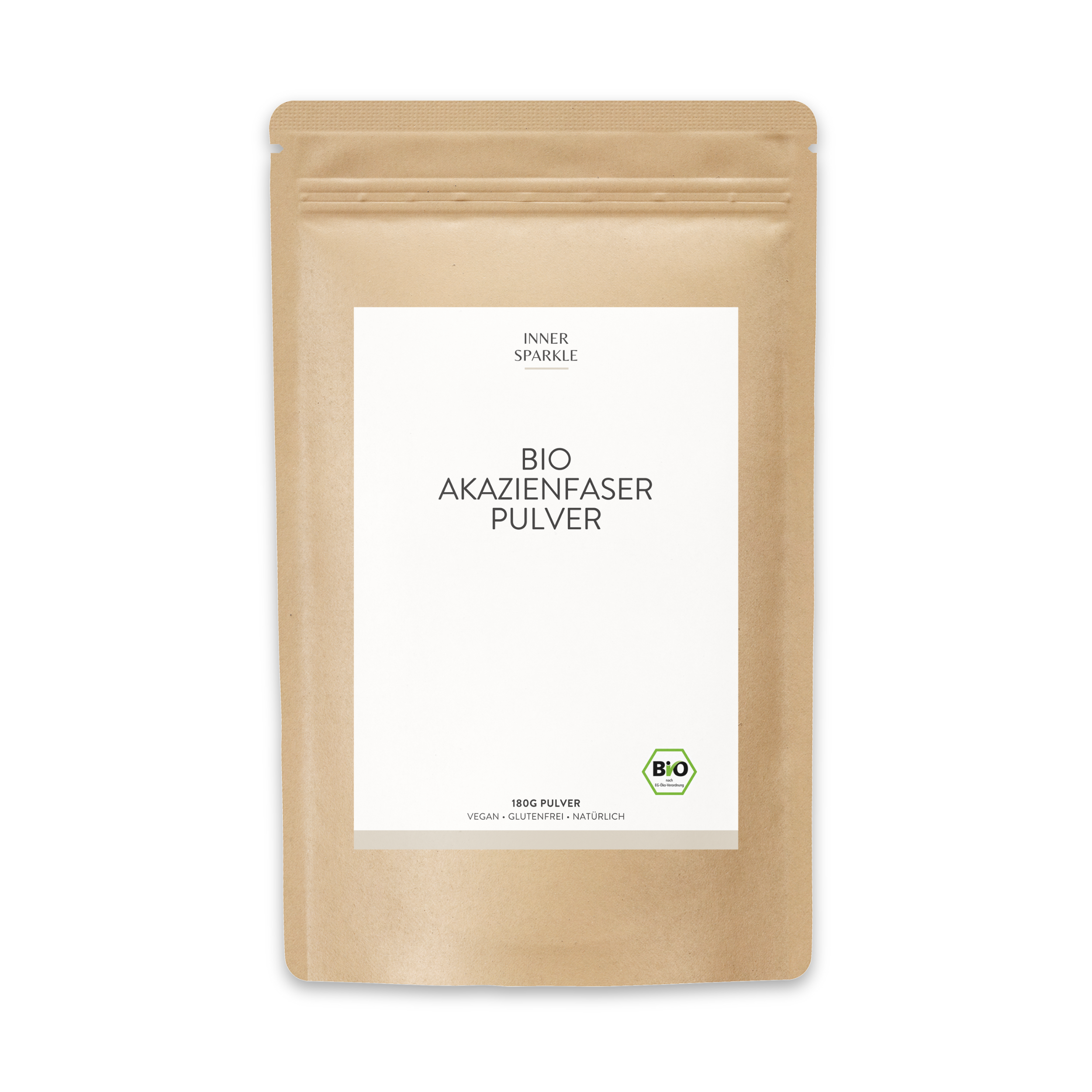 Organic acacia fiber powder