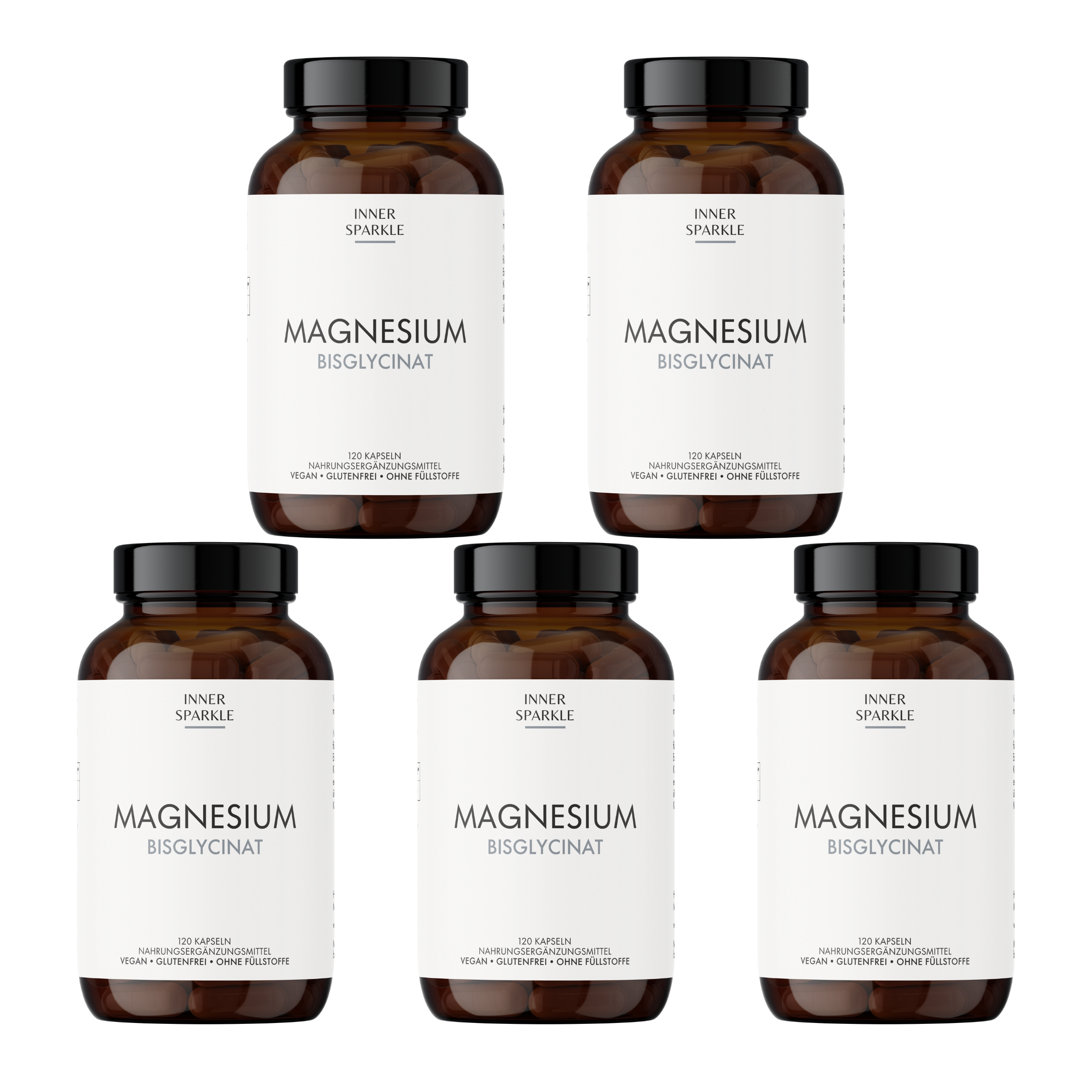 Magnesium Bisglycinate 5x Bundle