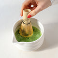 Matcha Mixing Bowl, creme weiß - Inner Sparkle