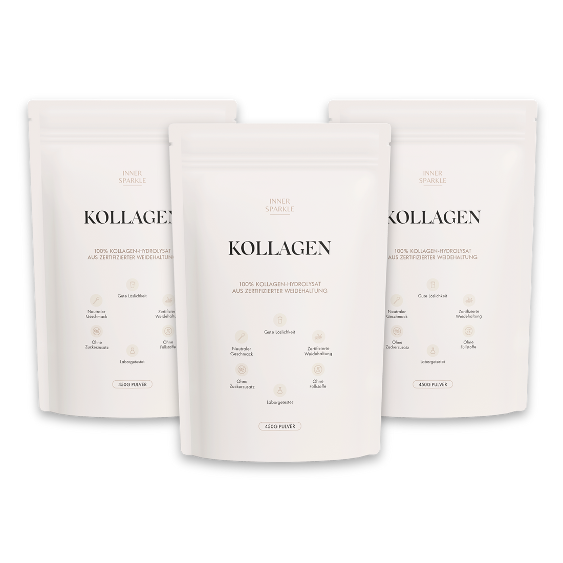 Kollagen Hydrolysat 3x Bundle