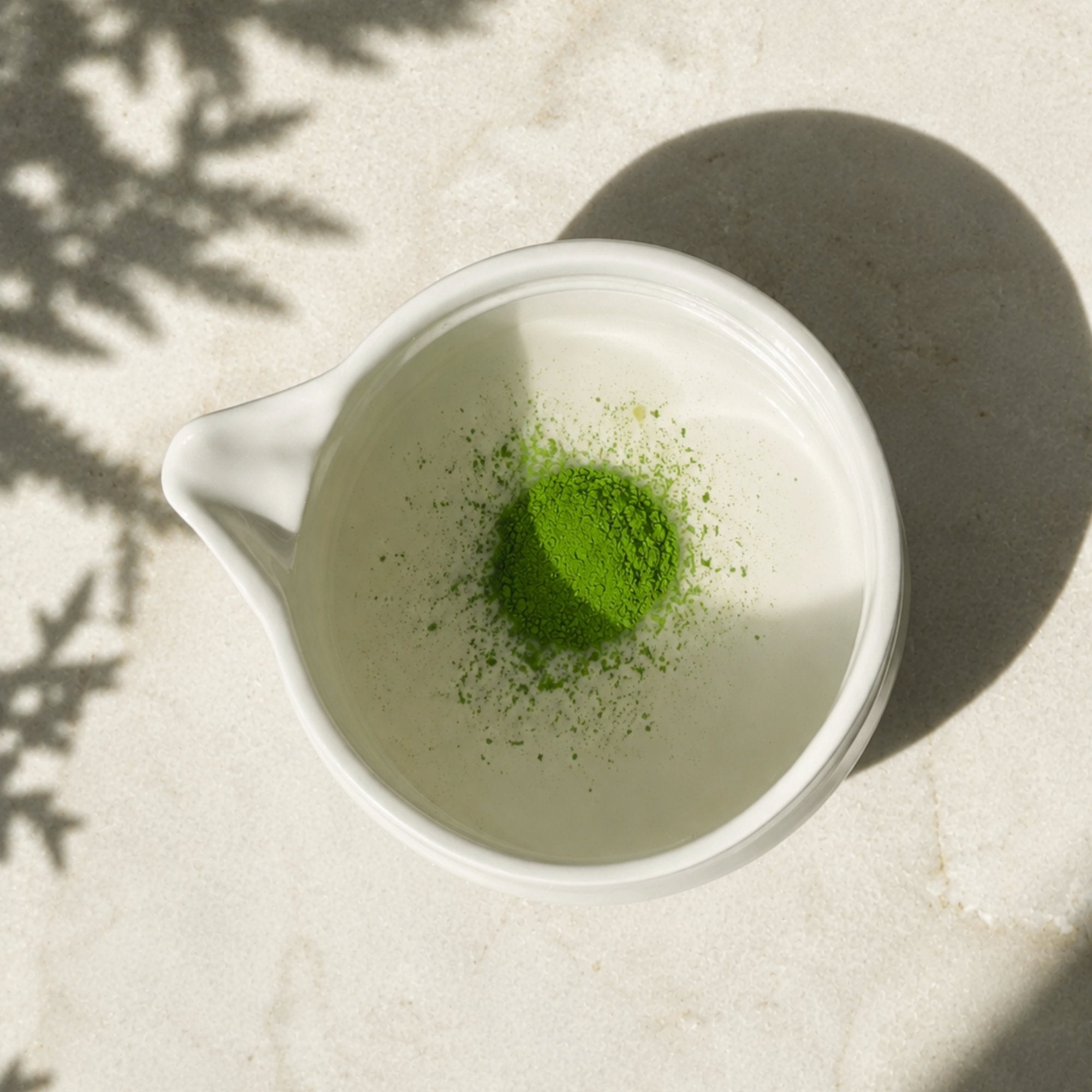 Matcha Mixing Bowl, creme weiß - Inner Sparkle
