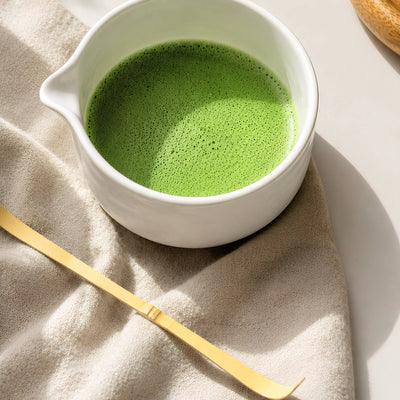 Matcha Mixing Bowl, creme weiß - Inner Sparkle