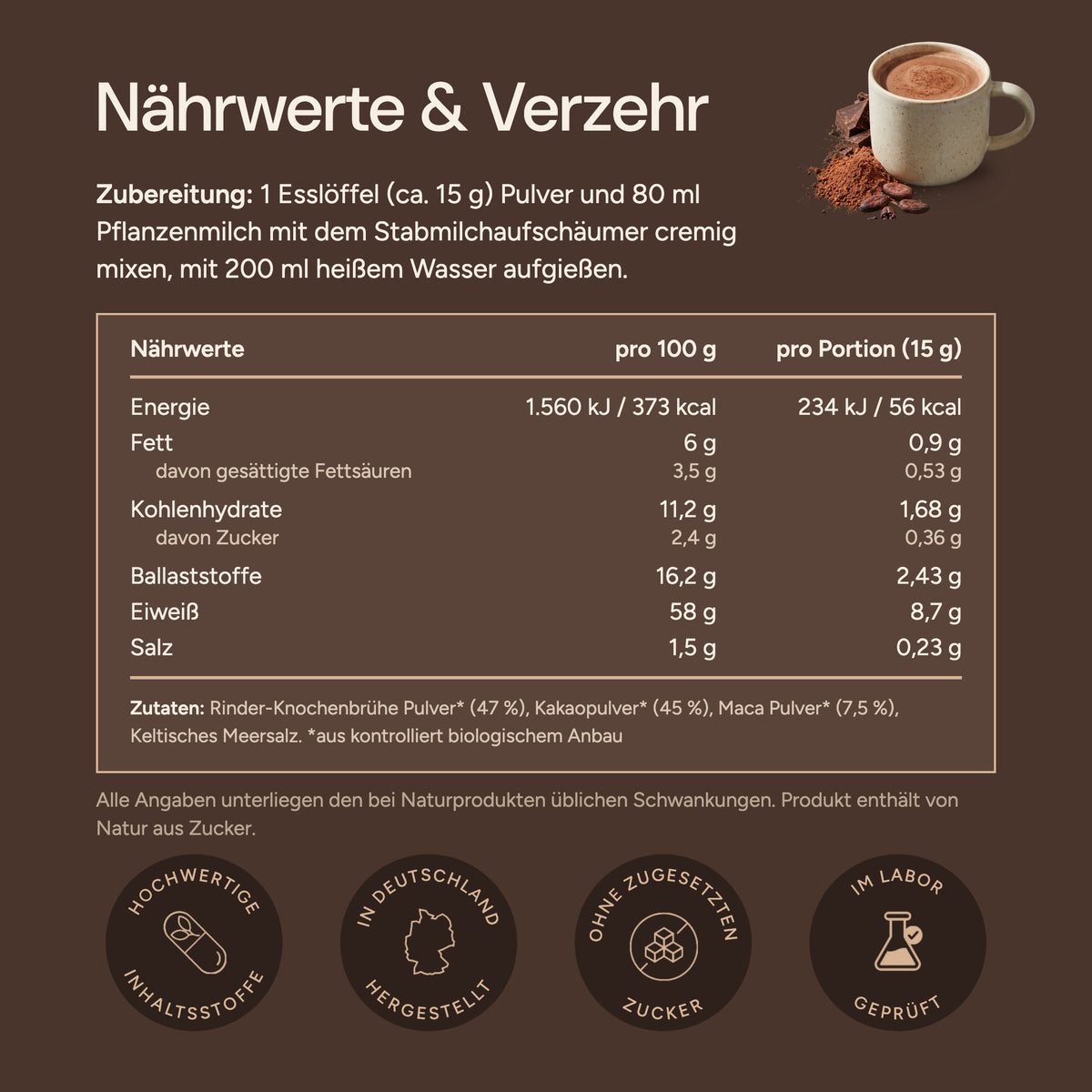 Bone Broth Hot Chocolate
