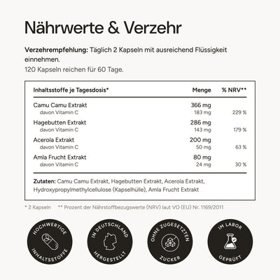 Vitamin C Kapseln